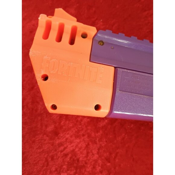 Nerf Fortnite Hc-E Dart Blaster Toy Gun Purple & Orange - Picture 5 of 6